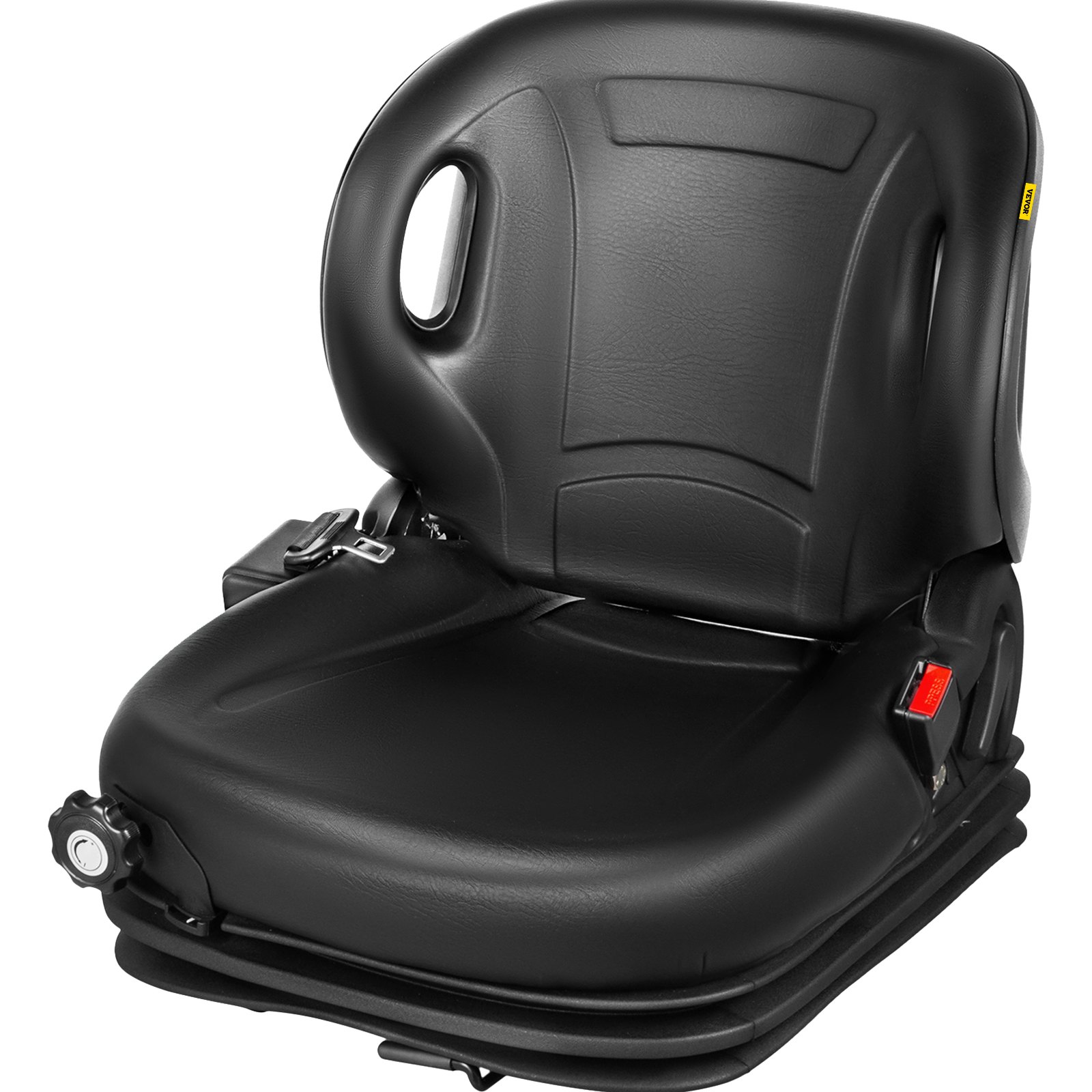 VEVOR Tractor Seat, Suspension Seat with 70° Adjustable Backrest