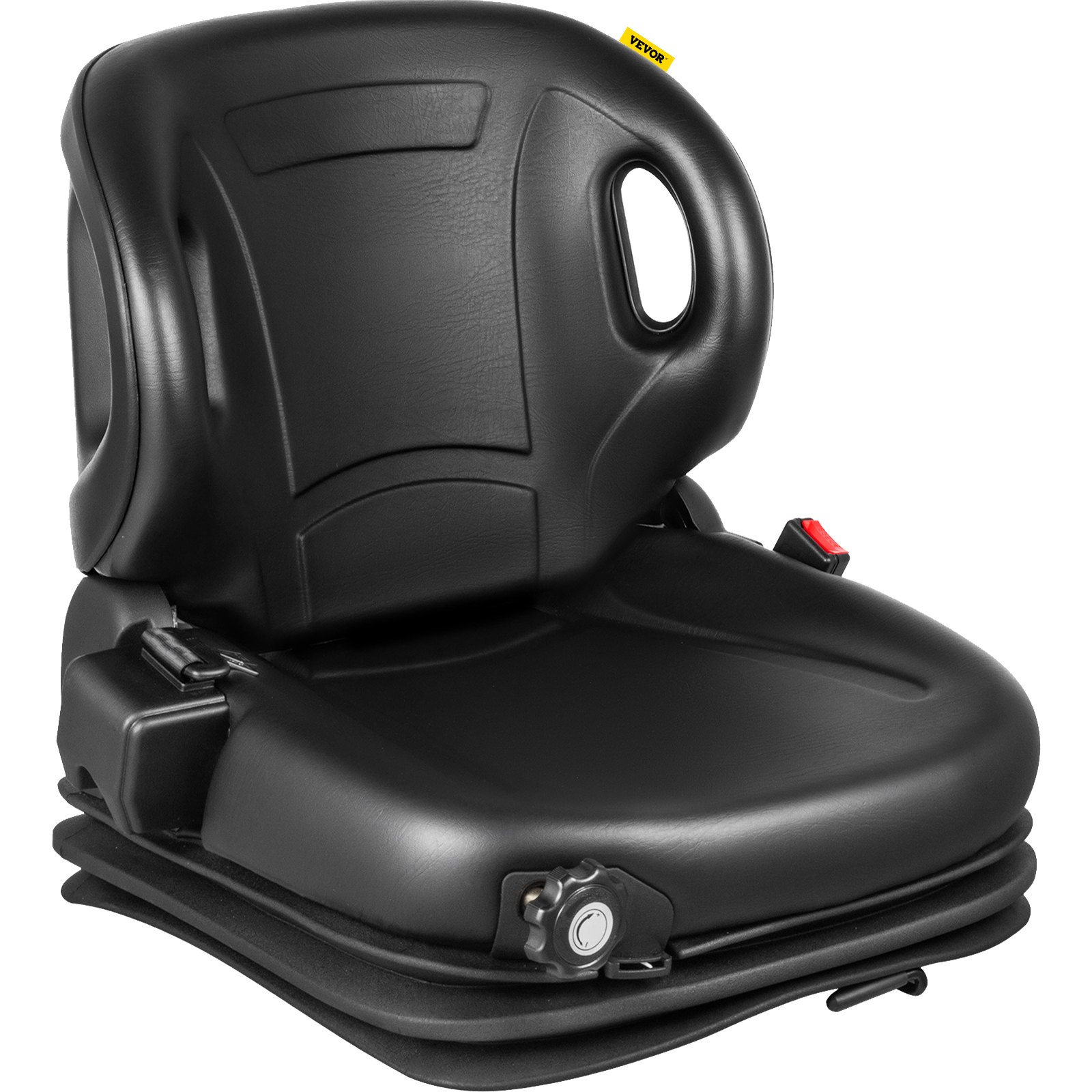 VEVOR Tractor Seat, Suspension Seat with 70° Adjustable Backrest