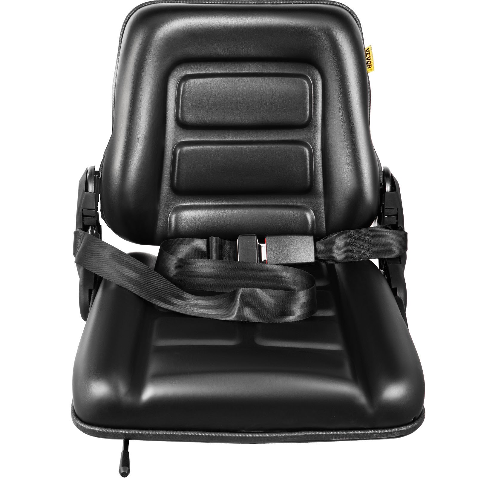 Vevor Universal Forklift Seat Black Pvc Tractor Seat 6150mm