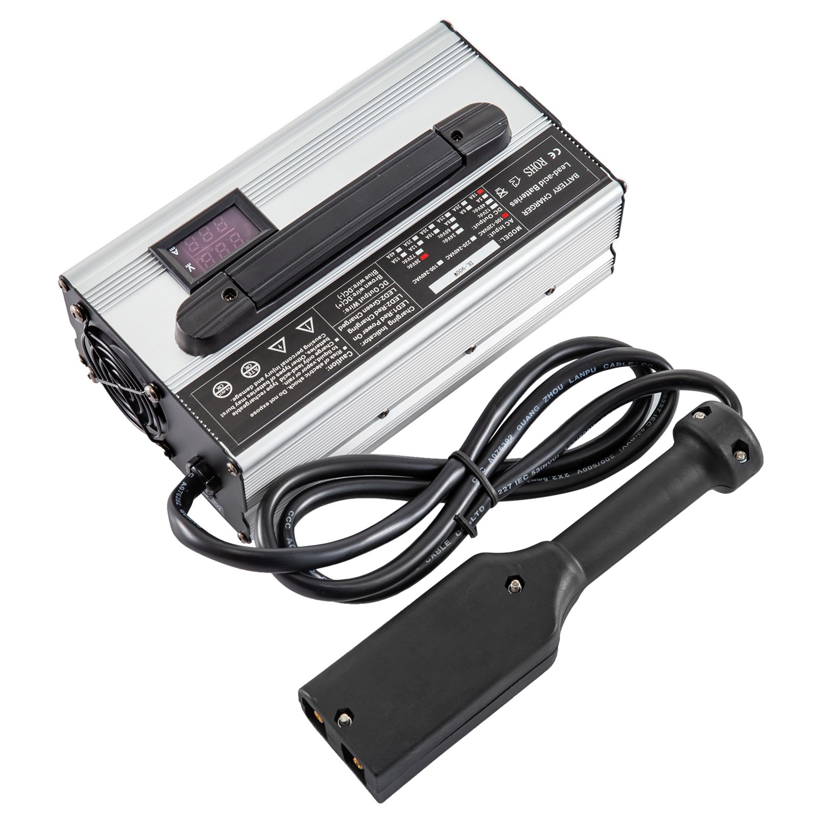 VEVOR 36V 18A Golf Cart Battery Charger Powerwise Plug with LED