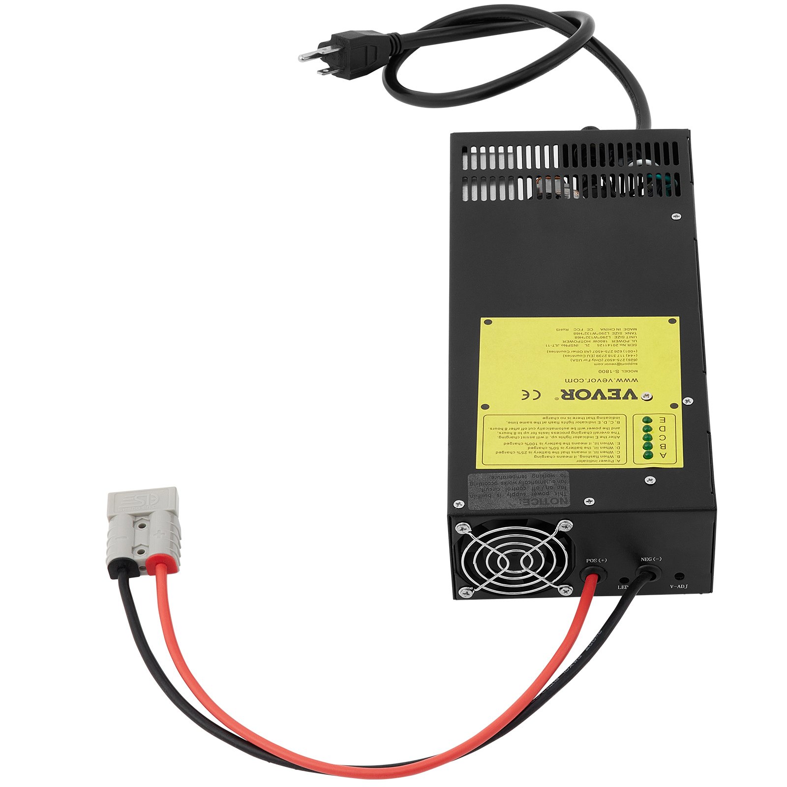 VEVOR 100 Amp RV Power Converter Charger, 110 Volt AC to 12 Volt DC