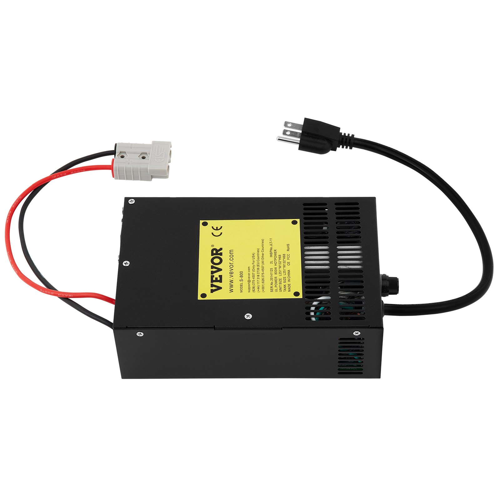 VEVOR 45 Amp RV Power Converter Charger, 110 Volt AC to 12 Volt DC