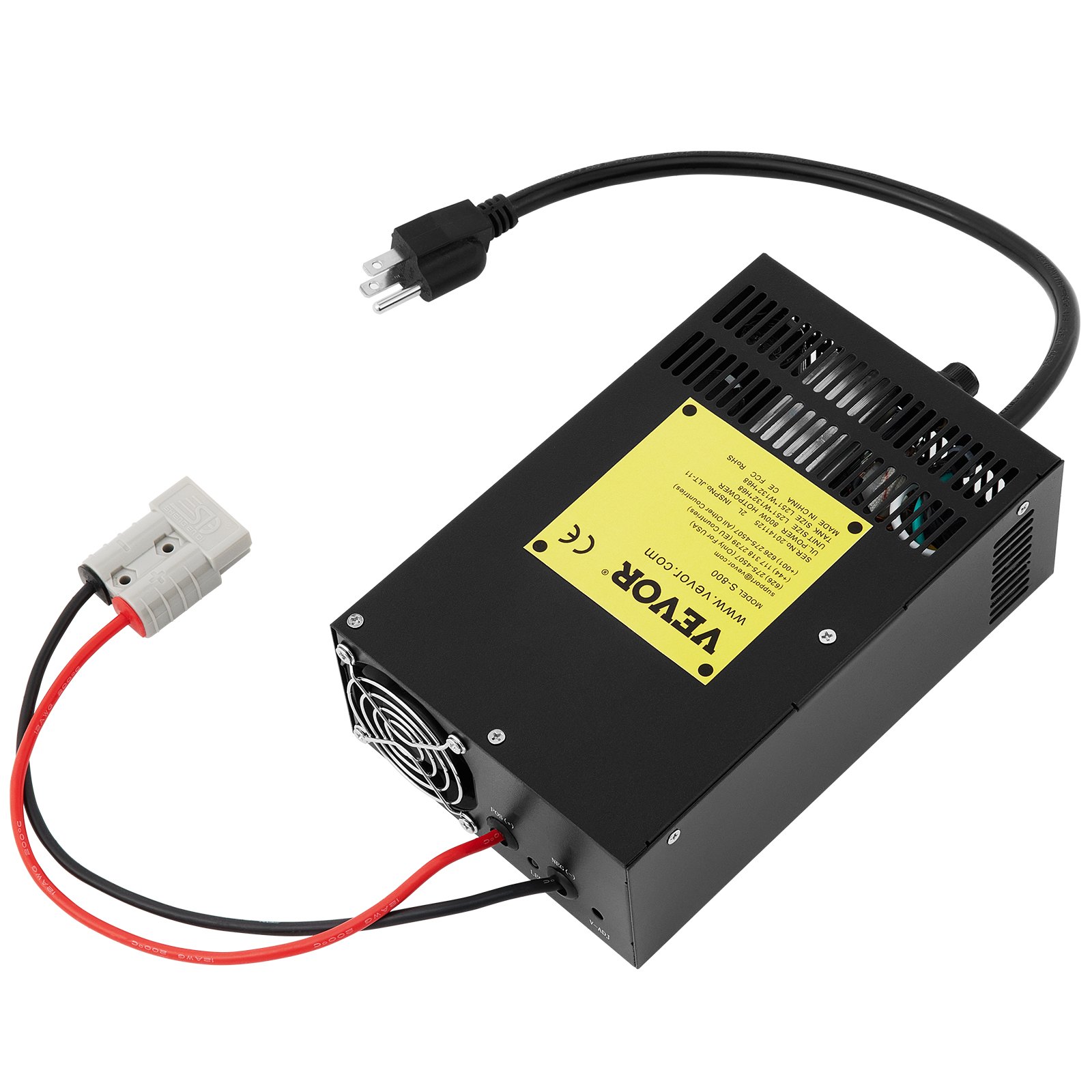 VEVOR 45 Amp RV Power Converter Charger, 110 Volt AC to 12 Volt DC
