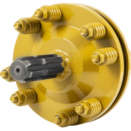 VEVOR Slip Clutch, 1 3/8” PTO Slip Clutch, 6 Spline Ends PTO Friction