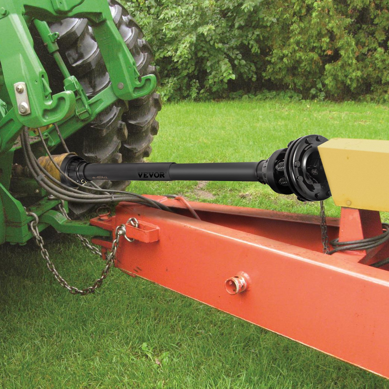 VEVOR PTO Shaft, 13/8” 6 Spline Tractor and Implement Ends PTO