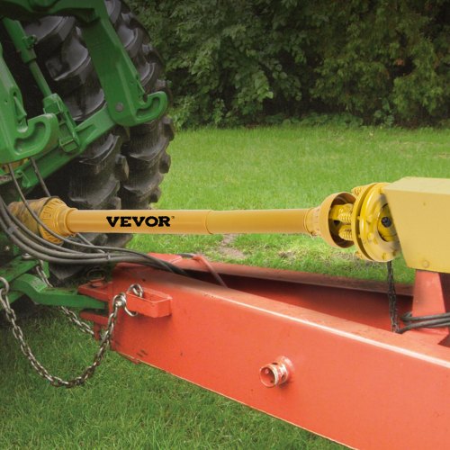 VEVOR PTO Shaft, 13/8" PTO Drive Shaft, 6 Spline Both Ends PTO