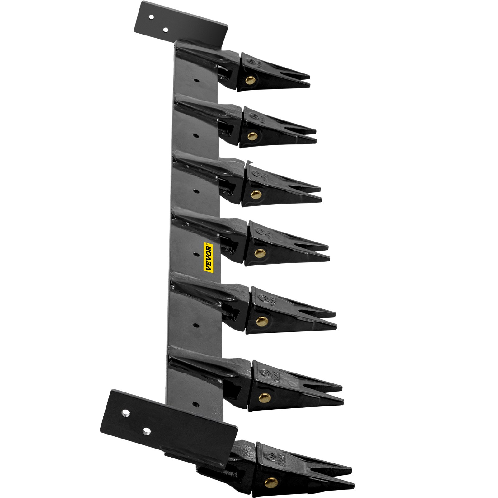 VEVOR VEVOR Bucket Tooth Bar Tractor Bucket Teeth 72'' Inside Bucket