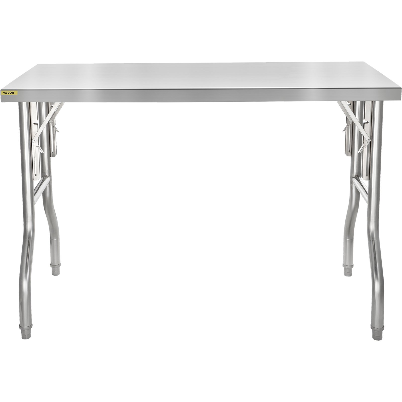 VEVOR 48 x 30 Inch Folding Commercial Prep Table Commercial Worktable