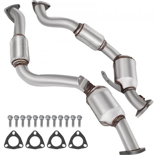 Pair of Catalytic Converter Fits 2008 2009 Audi Q7 3.6L V6 VEVOR US