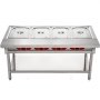 VEVOR Steam Table Food Warmer 4 Pot Steam Table Food Warmer 18 Quart ...