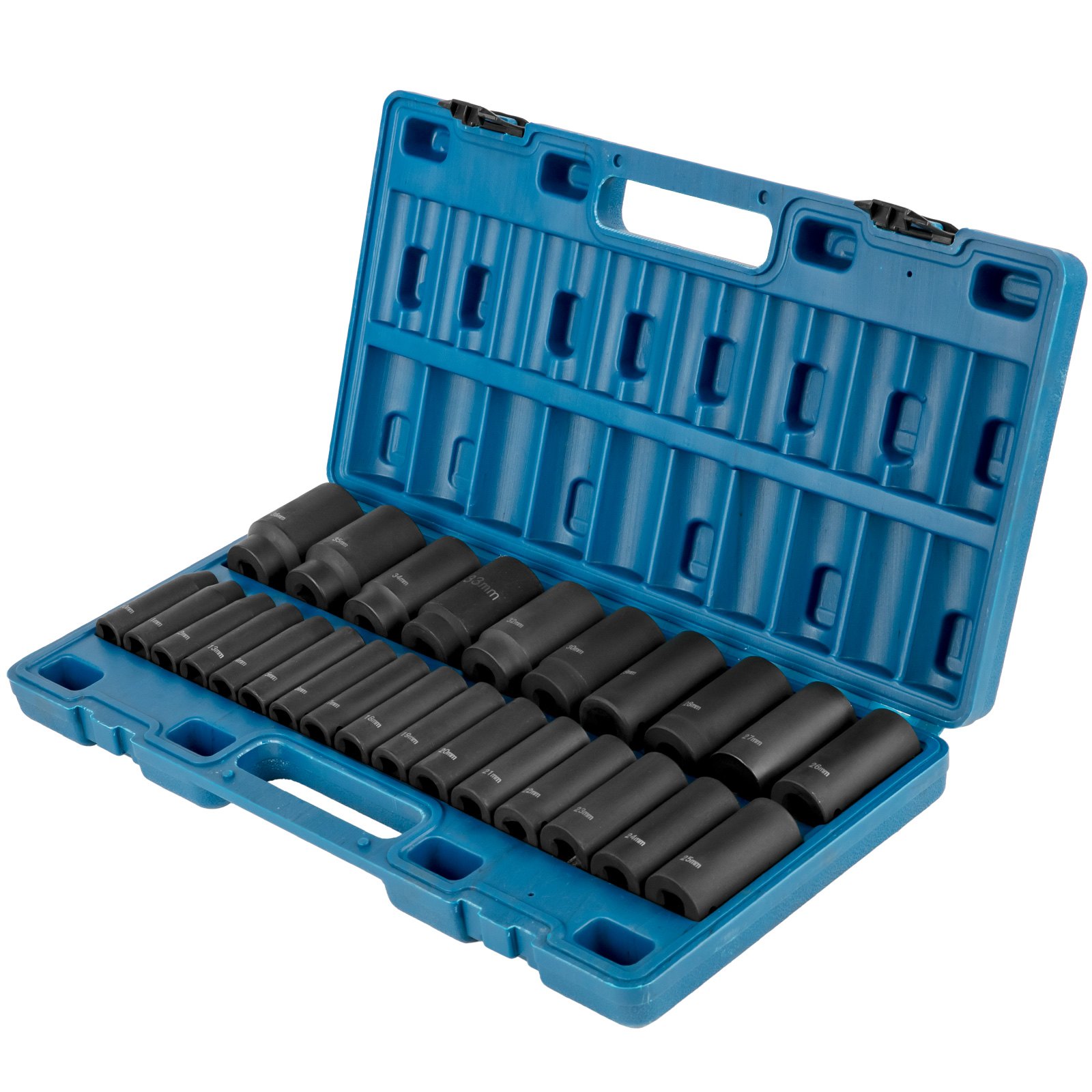 Vevor Impact Socket Set 12 Inches 26 Piece Impact Sockets Deep Socket