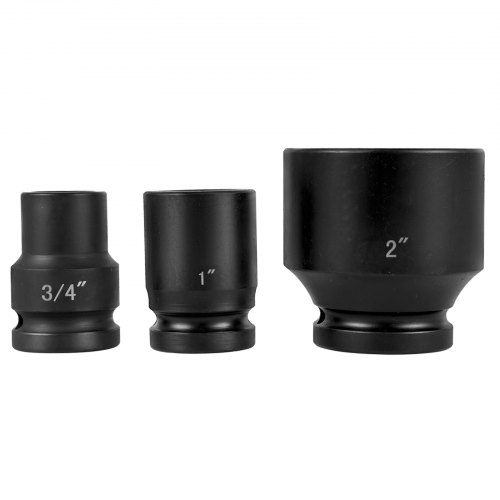 VEVOR Impact Socket Set 3/4 Inches 29 Piece Impact Sockets, 6Point