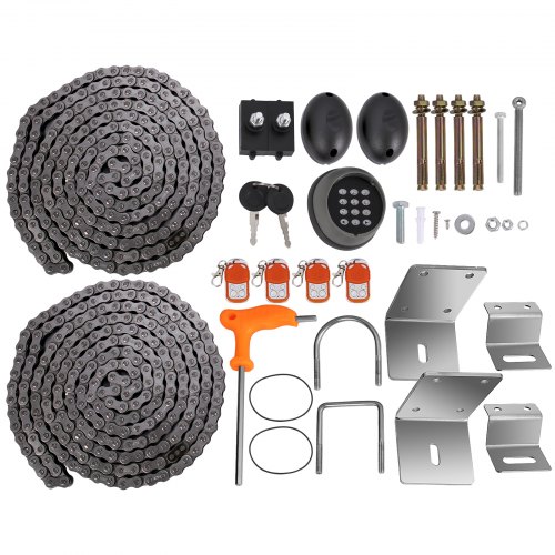 VEVOR Sliding Gate Opener Automatic Sliding Gate 3300LBS 4 Remote & APP