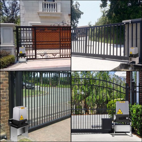 VEVOR Sliding Gate Opener 3300 LBS Automatic Sliding Gate, Gate Opener
