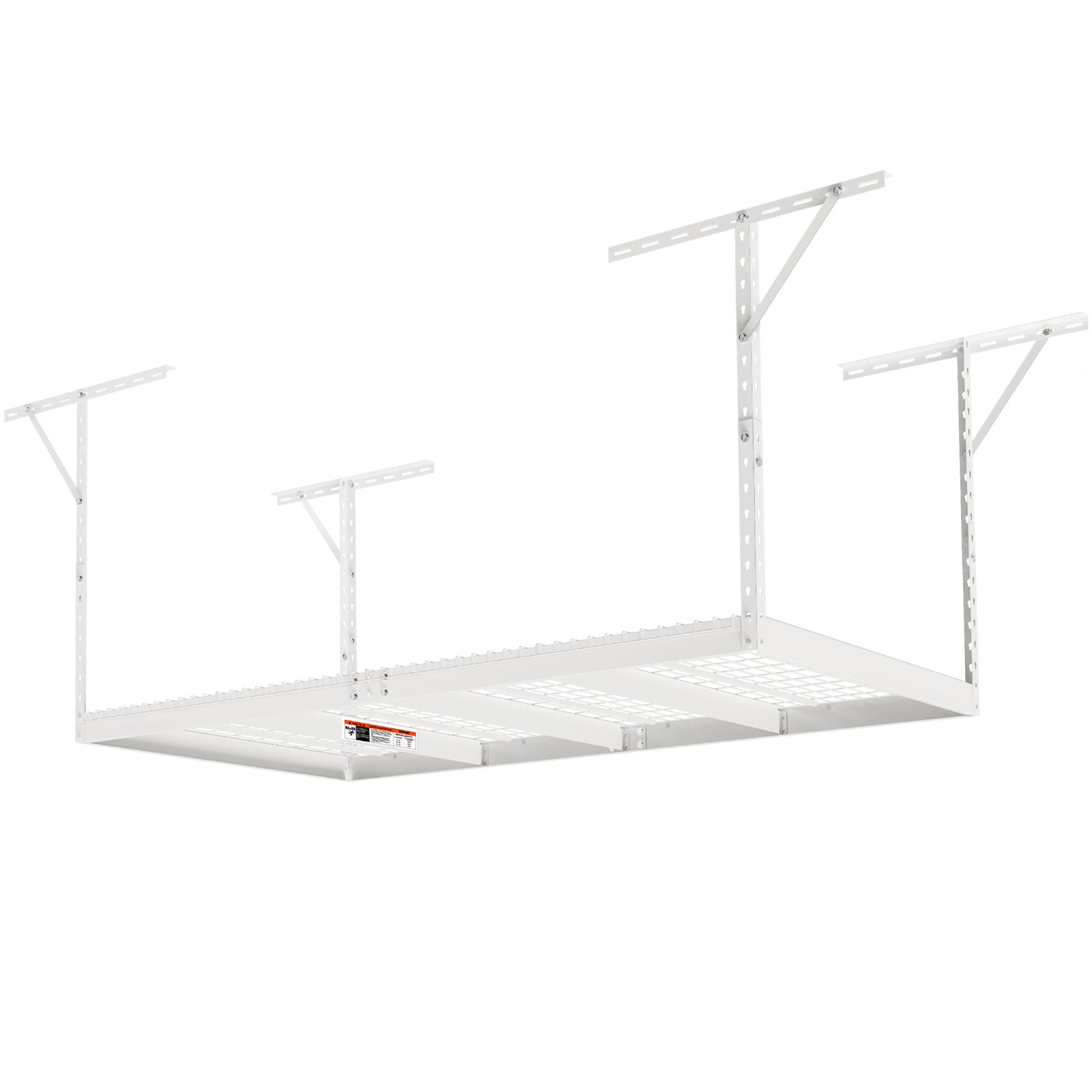VEVOR Overhead Adjustable Garage Storage Rack 48x96in Ceiling Rack ...