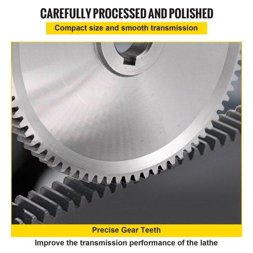 VEVOR 27PCS Metal Lathe Gears, Precise Mini Lathe Replacement Gears