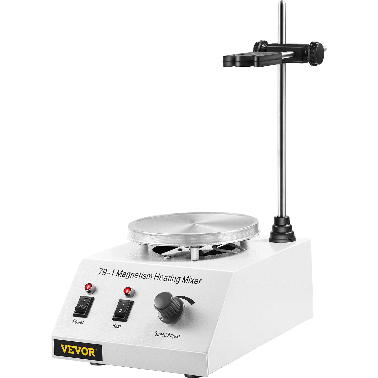 VEVOR Stirrer 250W 158℉/70℃ Heating Hot Plate with