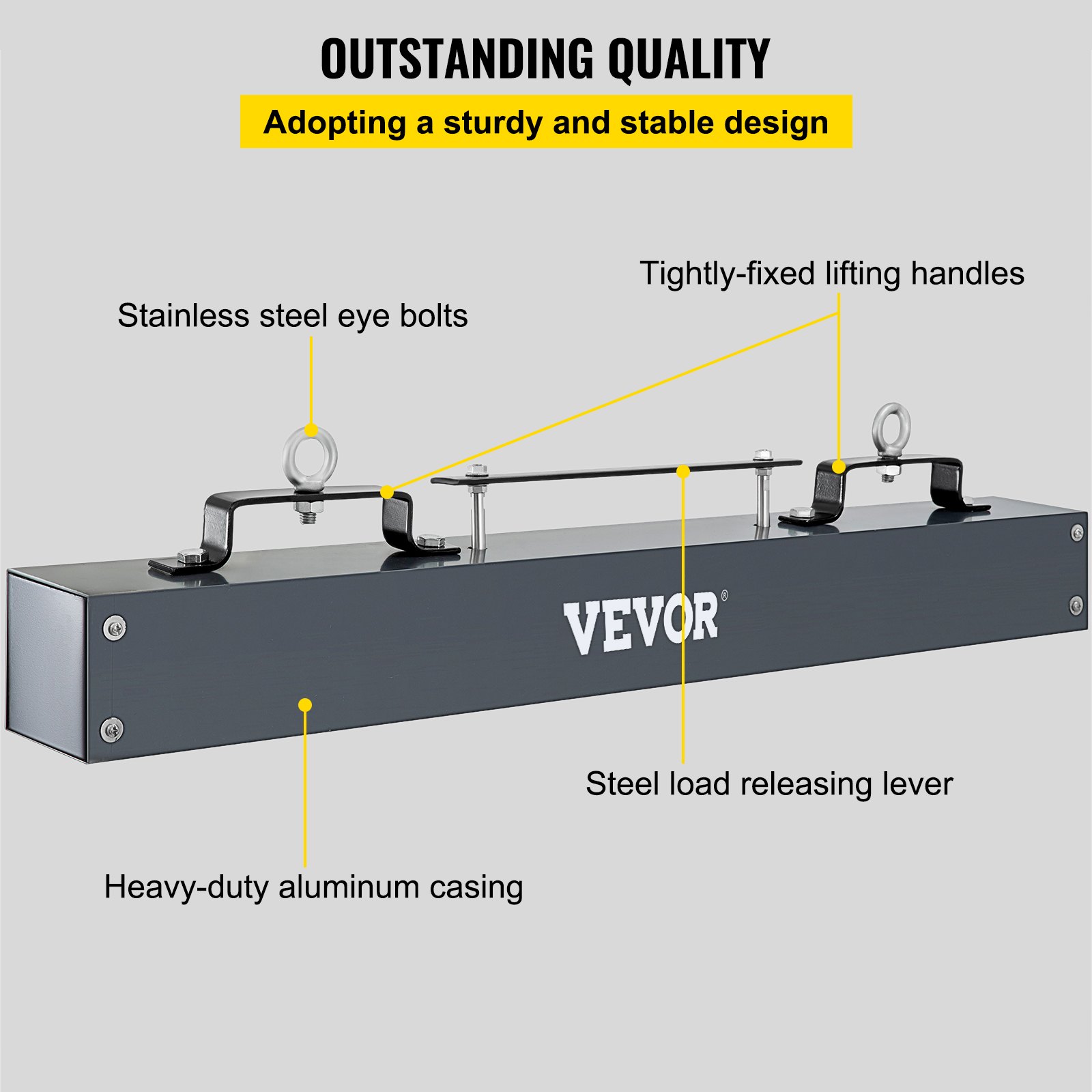 VEVOR Hanging Sweeper 36inch HeavyDuty Sweeper, Nail