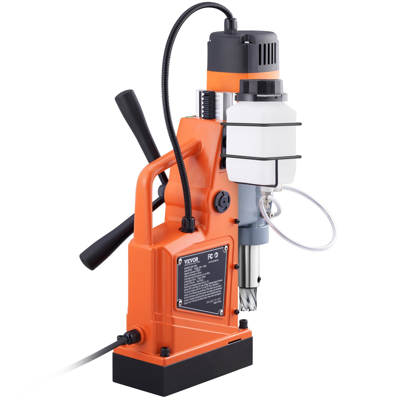 VEVOR VEVOR Drill 1550W 2922lbf/13000N Portable Mag Drill