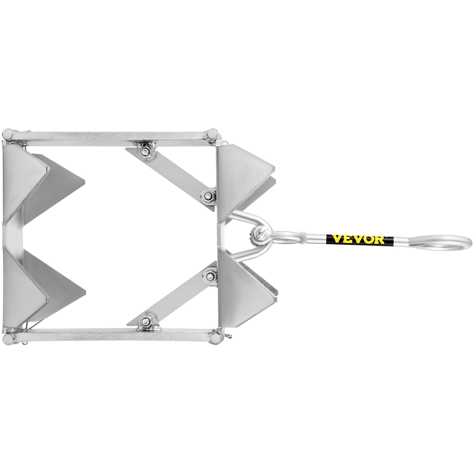 VEVOR Box Anchor for Boats, 19 lb Fold and Hold Anchor, Galvanized