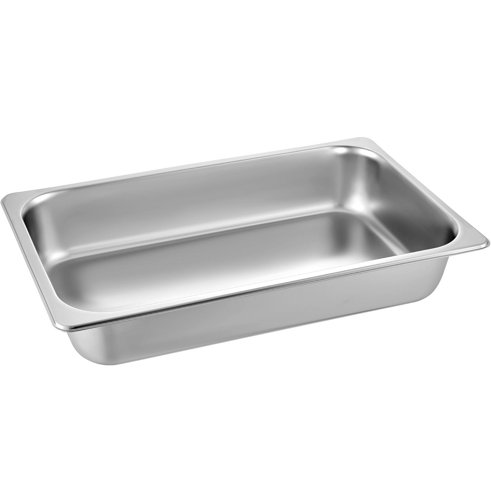 VEVOR Hotel Pans Full Size 4Inch Deep, Steam Table Pan 6 Pack , 22