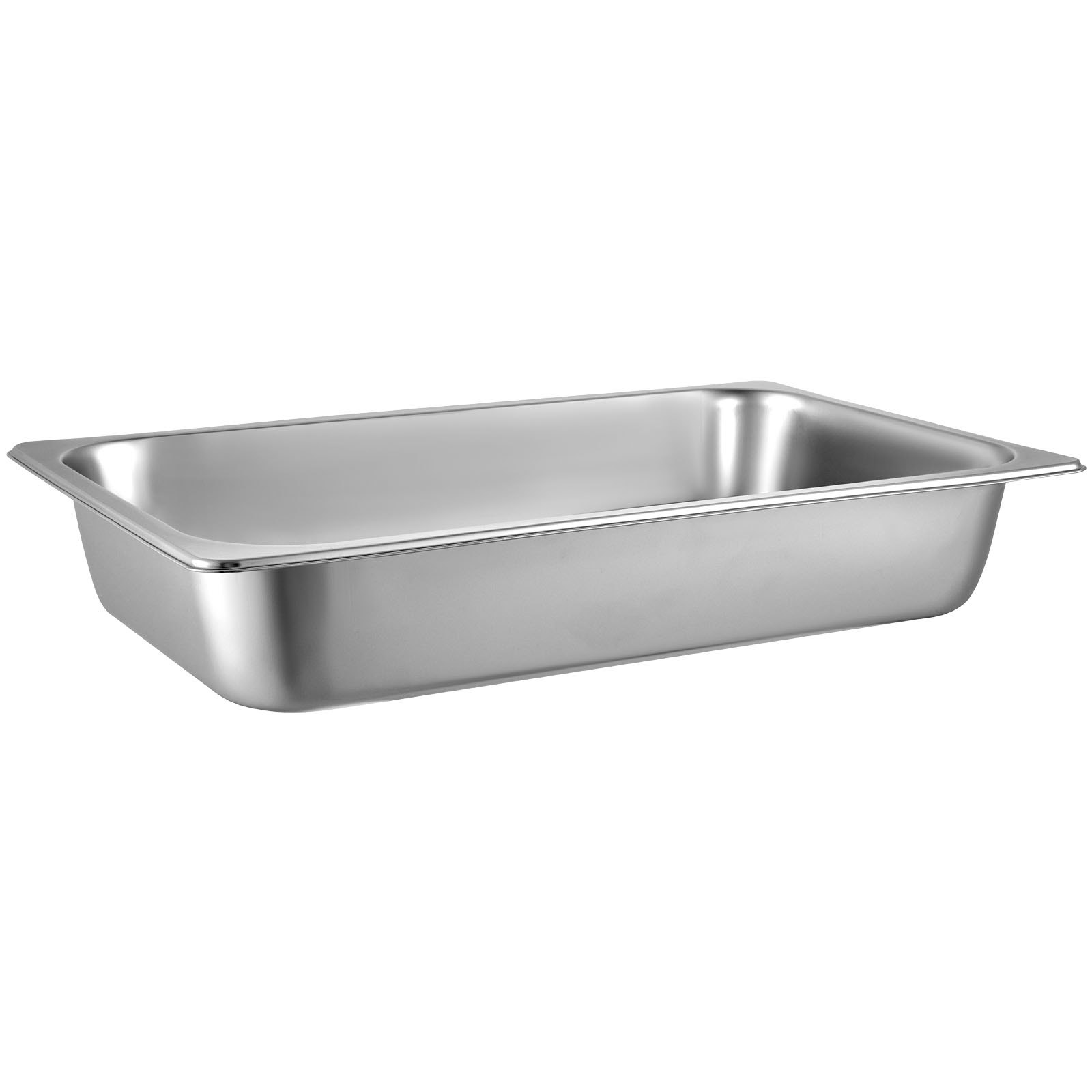 VEVOR Hotel Pans Full Size 4Inch Deep, Steam Table Pan 6 Pack , 22