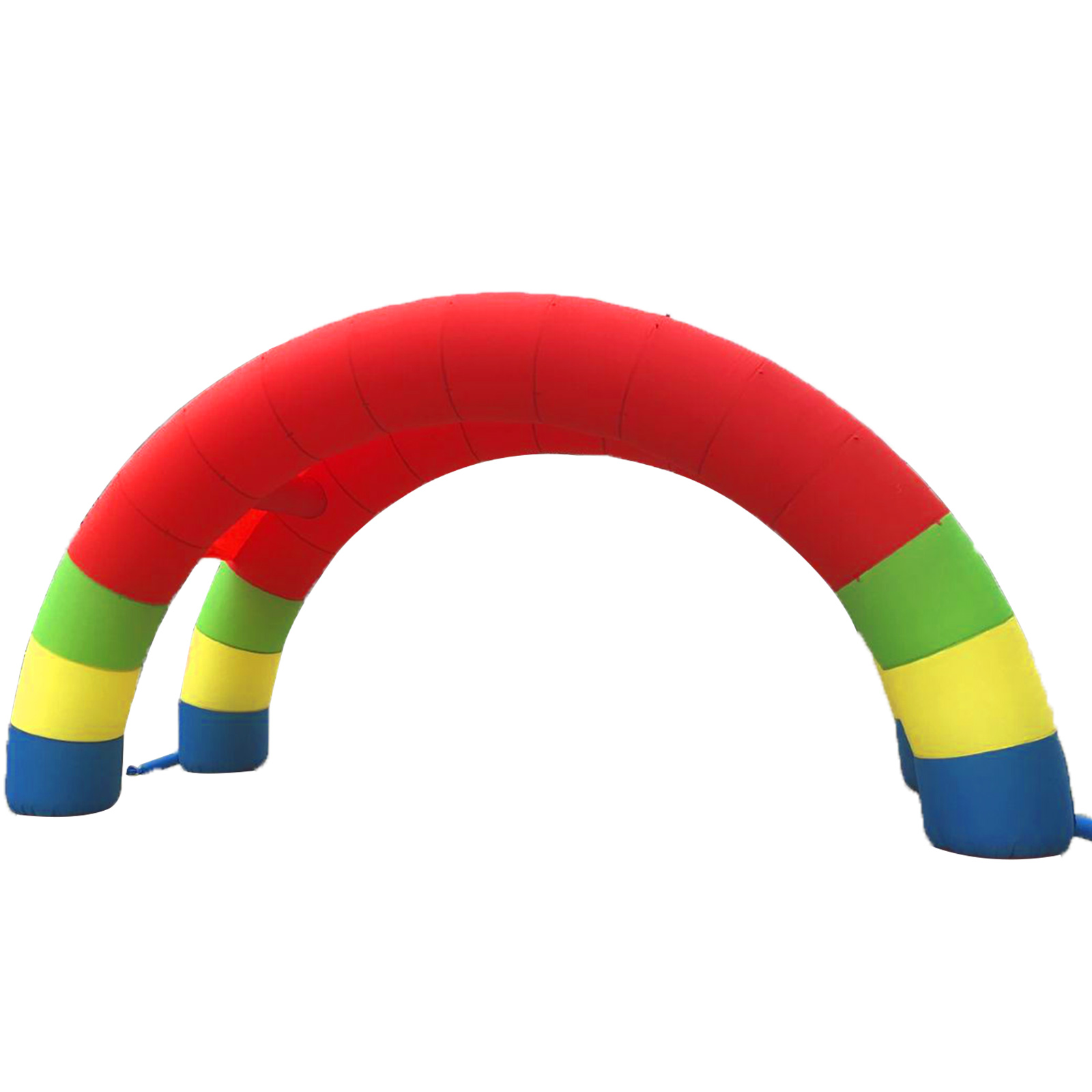 Twin Arches Inflatable Double Stander Advertising Arch With 350w Blower ...