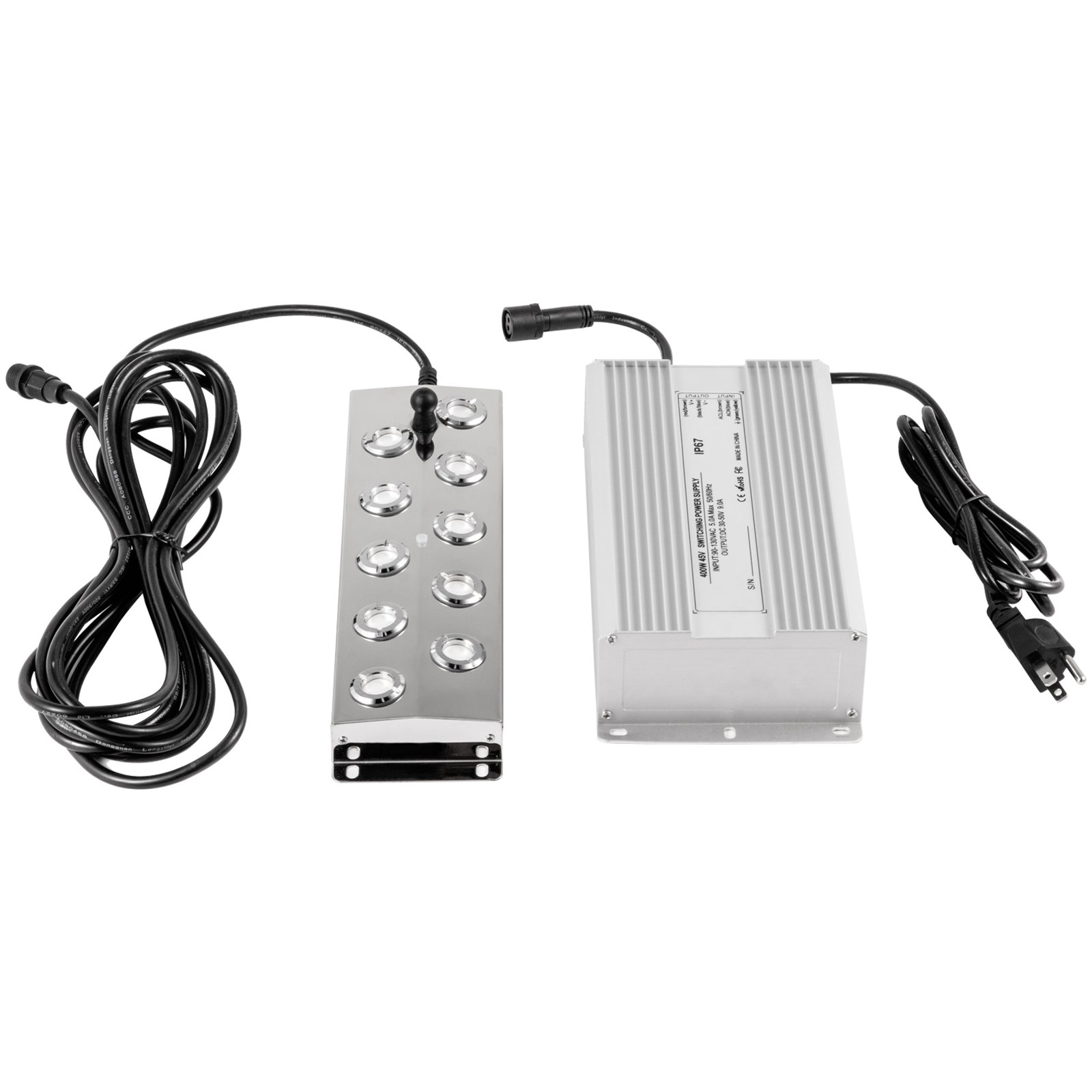 VEVOR Mist Maker Fogger 10 Head Ultrasonic Mist Fogger with Waterproof