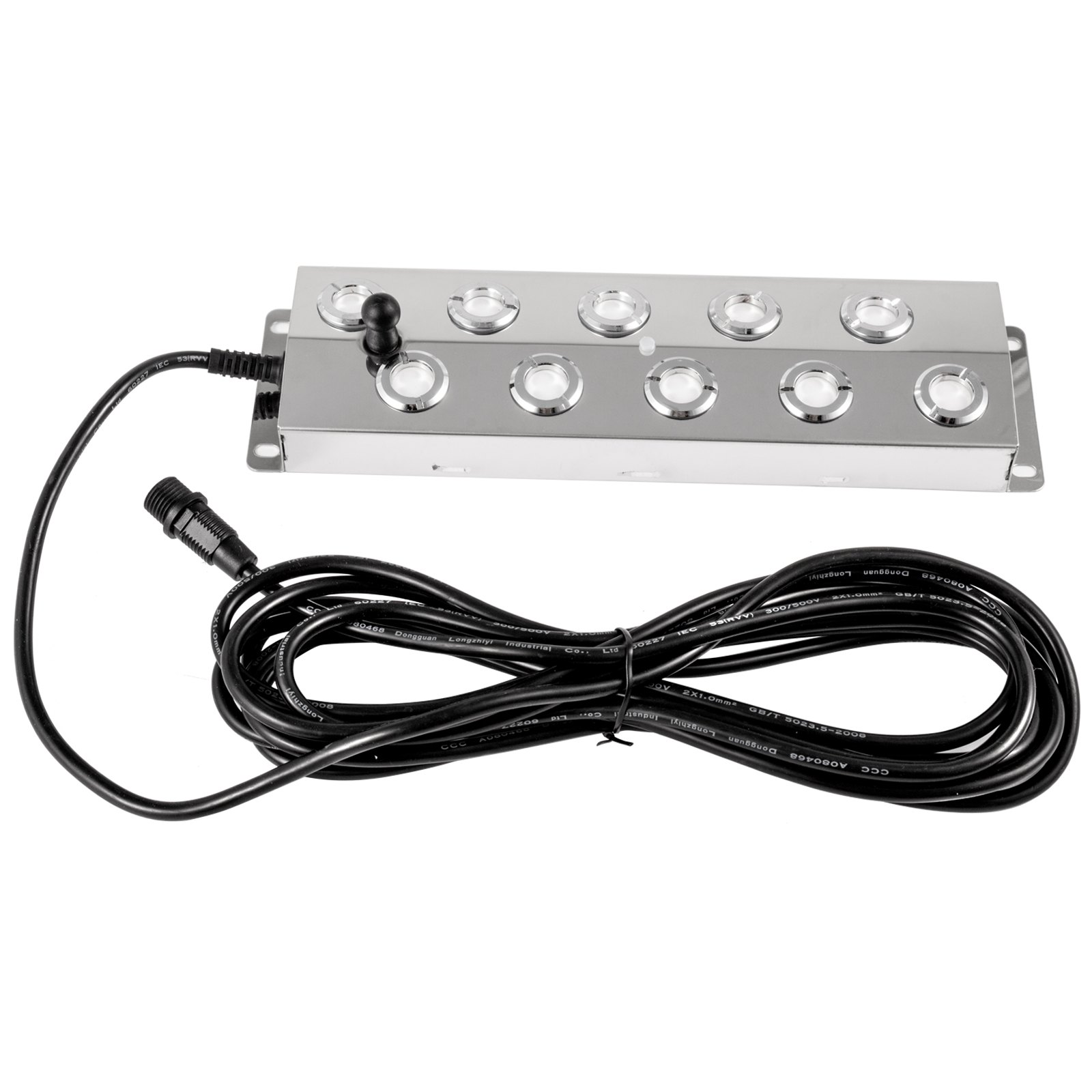 VEVOR Mist Maker Fogger 10 Head Ultrasonic Mist Fogger with Waterproof