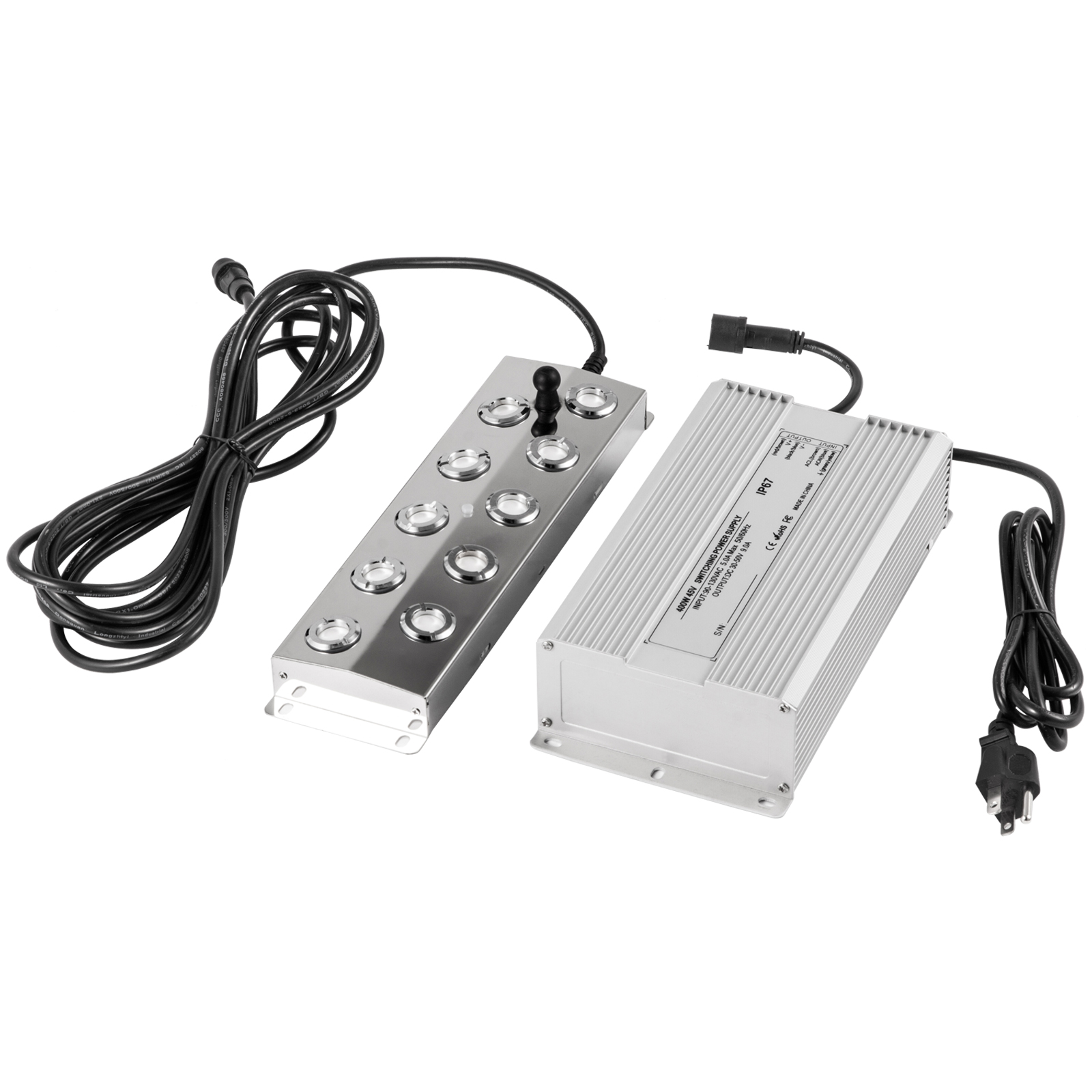 Pond Ultrasonic Mist Maker, Ultrasonic Fogger Humidifier, 10 Head Pond Fogger VEVOR US