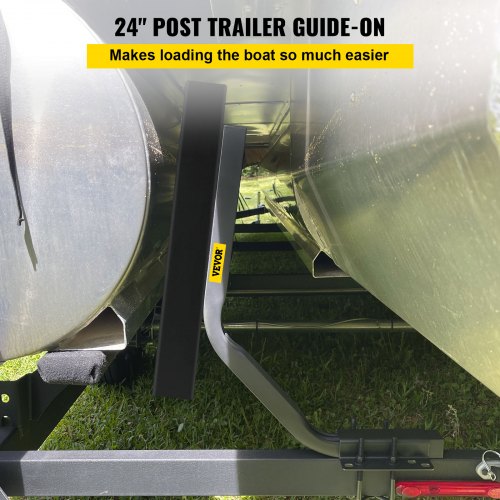 VEVOR Boat Trailer Guide on, 24", One Pair Trailer Pontoon Bunk Board