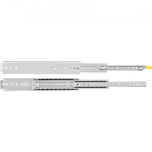 VEVOR Heavy Duty Drawer Slides 18" Length, Locking Drawer Slides 500lbs