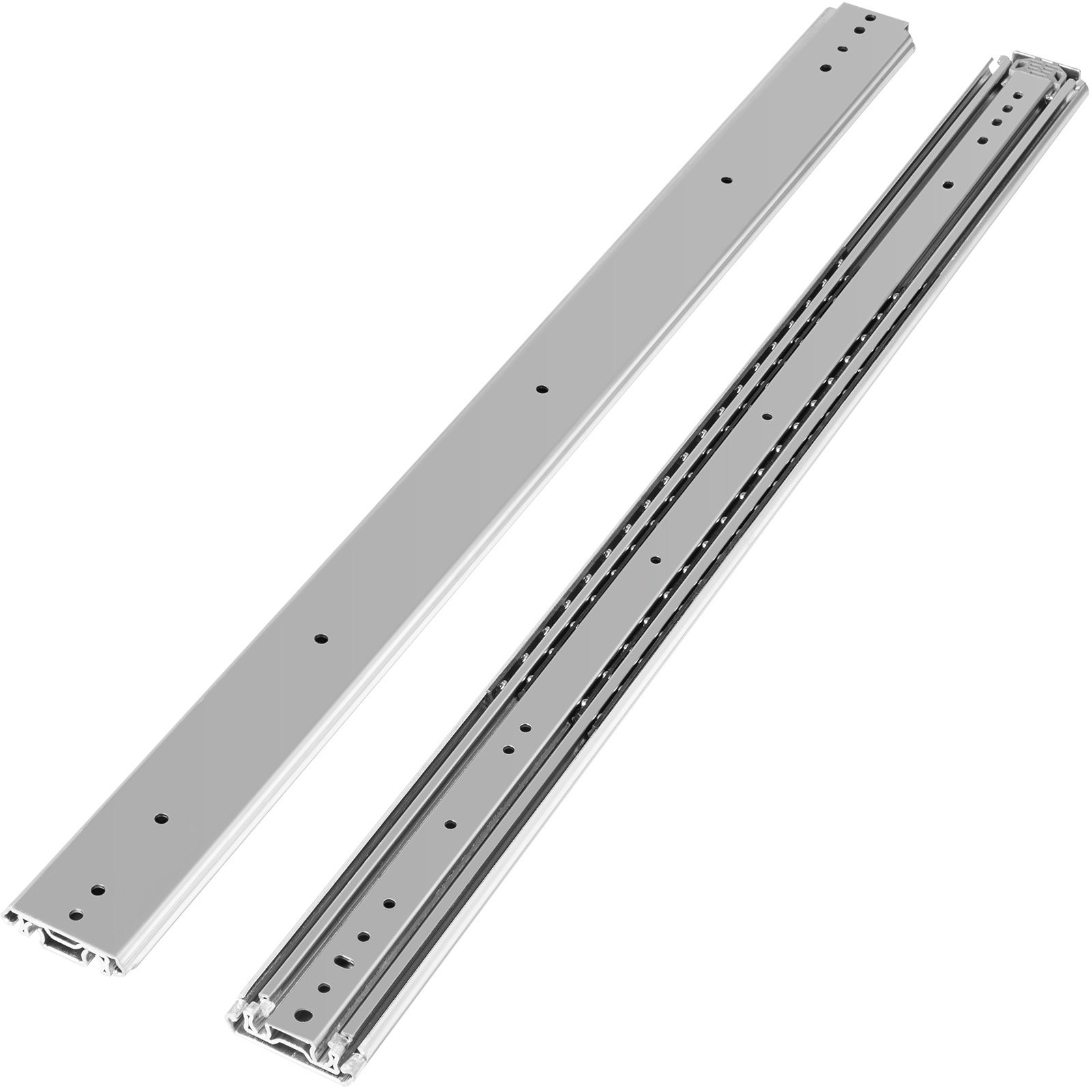 VEVOR Drawer Slides 500 lb Capacity 1 Pair 60 Inch Length Heavy Duty ...