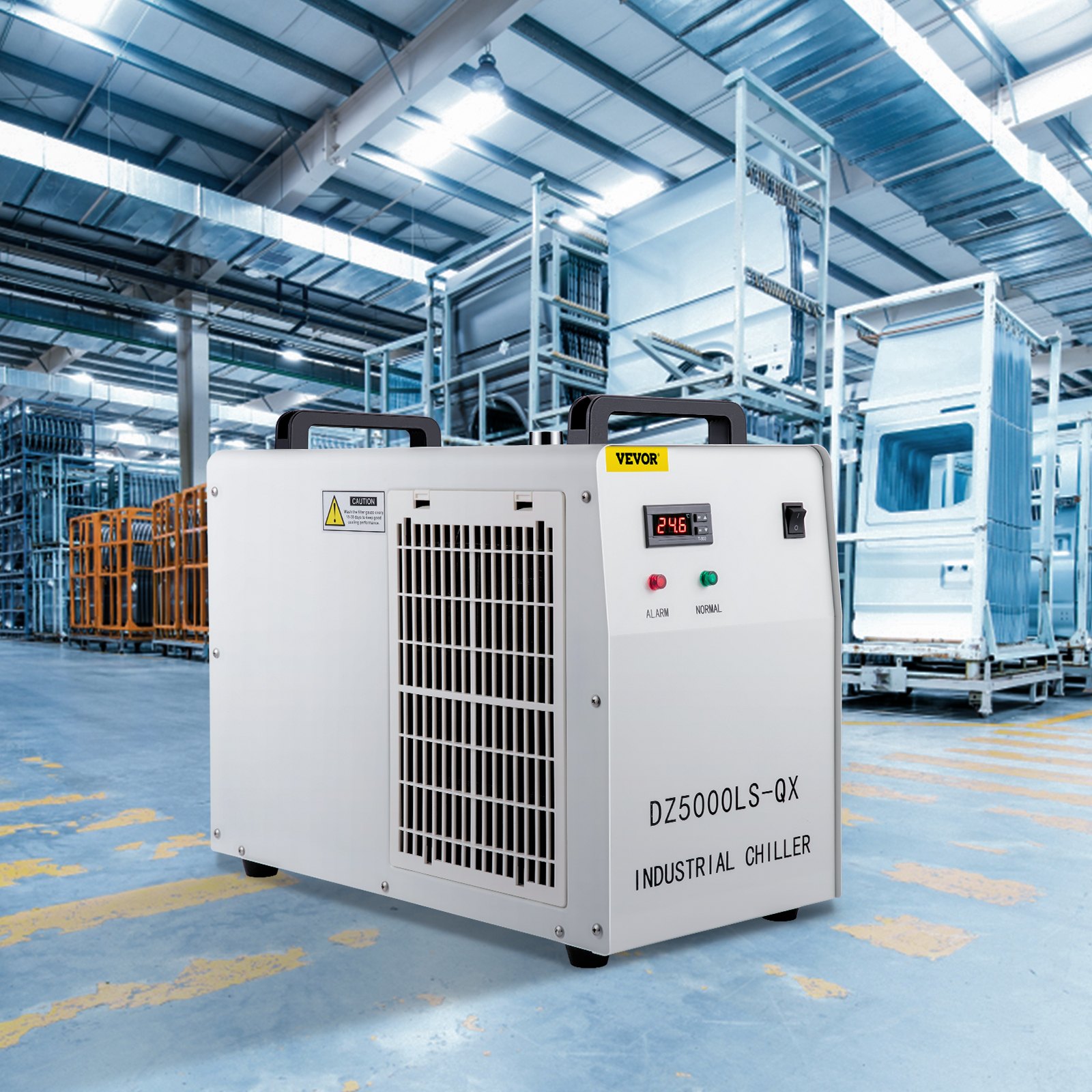 VEVOR VEVOR 6L Tank Water Chiller CW5000DG Thermolysis Industrial