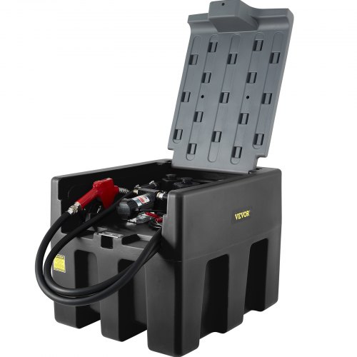 VEVOR Portable Diesel Tank, 58 Gallon Capacity, Diesel Fuel Tank with ...