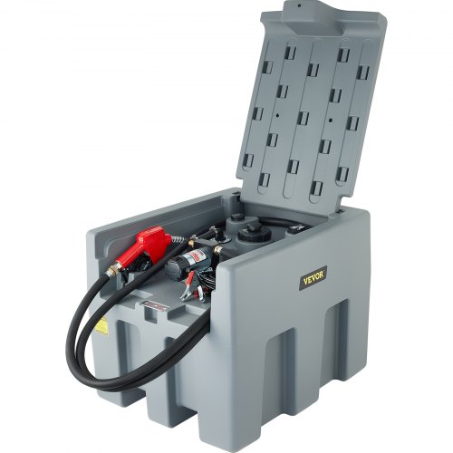 VEVOR Portable Diesel Tank, 58 Gallon Capacity, Diesel Fuel Tank with ...