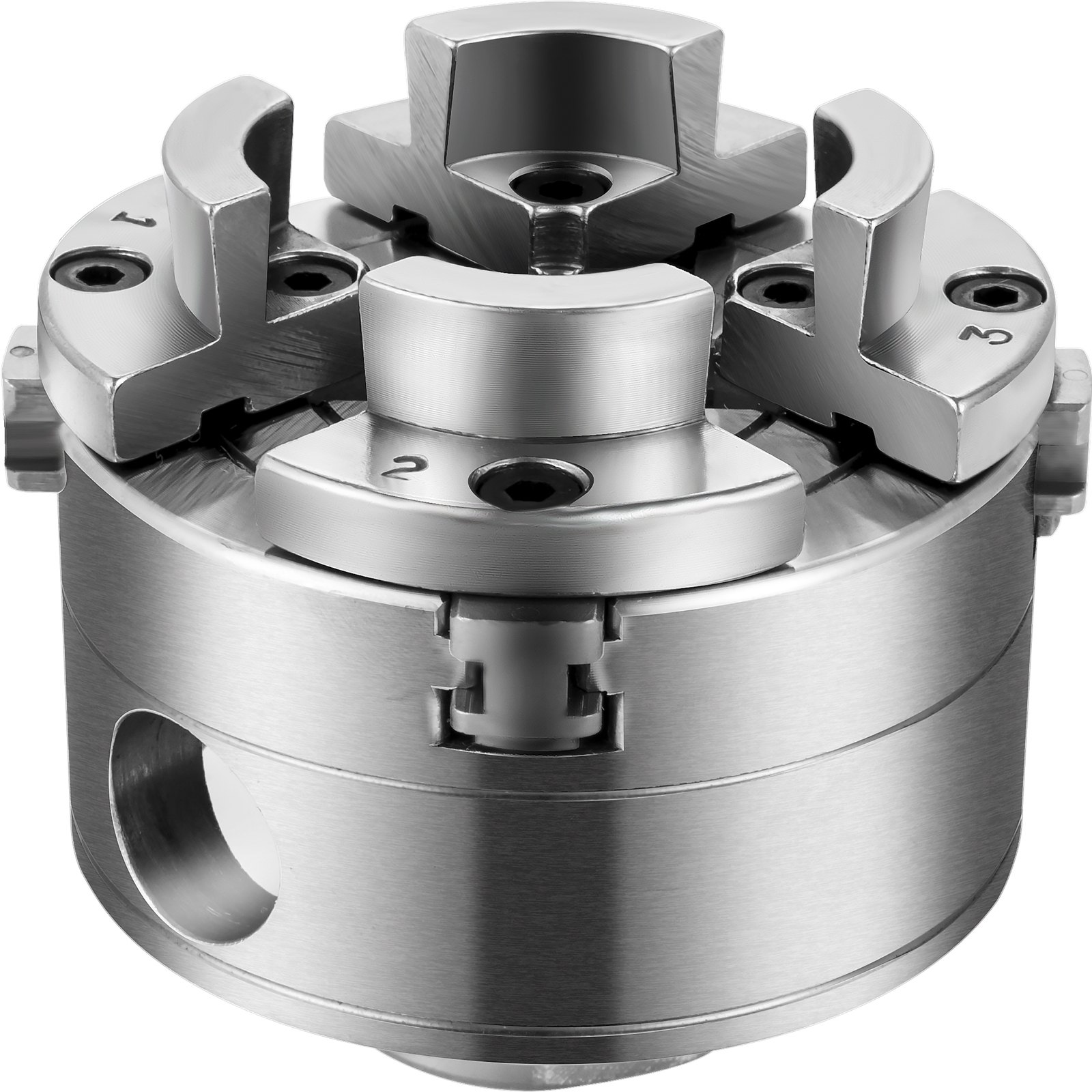 VEVOR 2.75Inch Wood Lathe Chuck, 4Jaw Precision SelfCentering Keyed