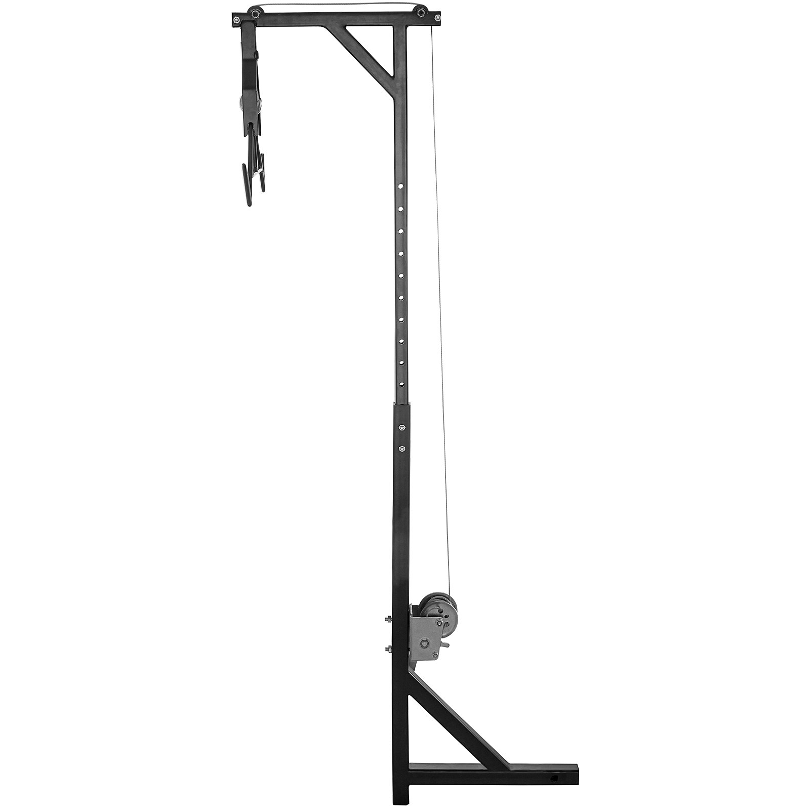 VEVOR Hitch Mounted Deer Hoist, 300lbs Capacity Hitch Game Hoist, 2'' Truck Hitch Deer Hoist
