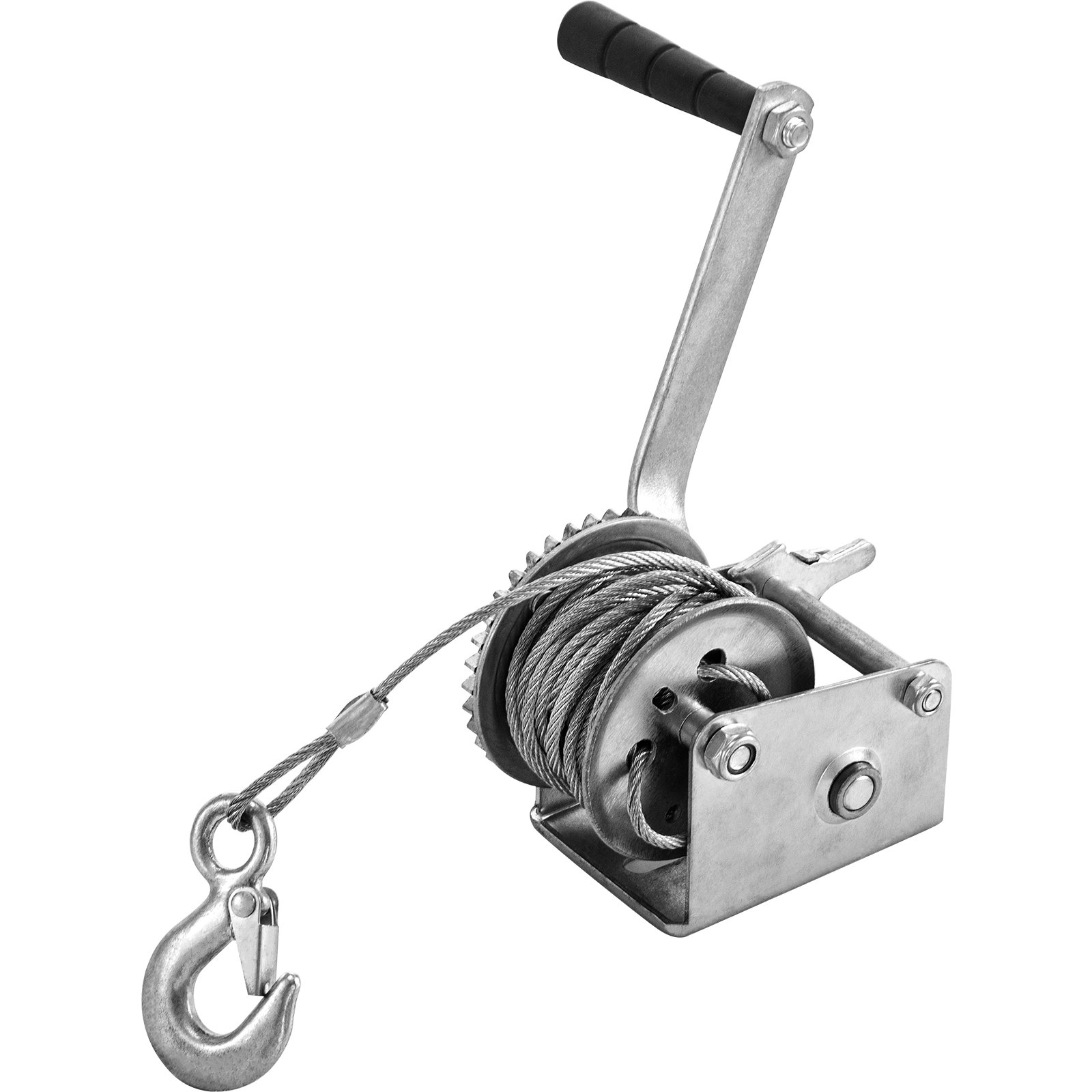 VEVOR Hitch Mounted Deer Hoist, 600lbs Capacity Hitch Game Hoist, 2
