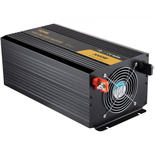 Convertisseur 12V Vers 230V Sinus Pur 4000W (8000W Pic) - Avec Télécommande Et USB - Pour Camping, Bateau - 3
