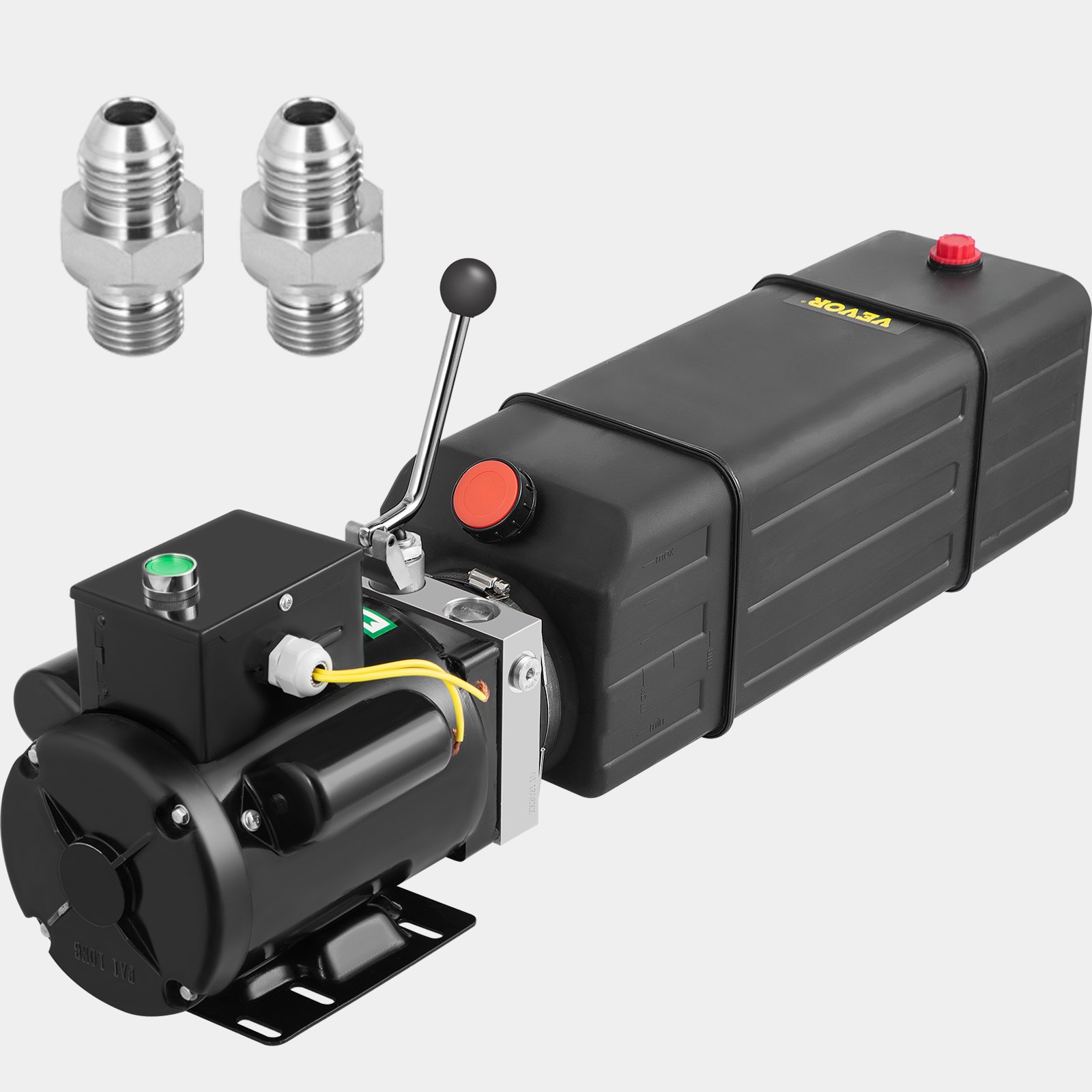 VEVOR Hydraulic Pump 2950 PSI 60HZ Hydraulic Power Unit 3 HP 220V