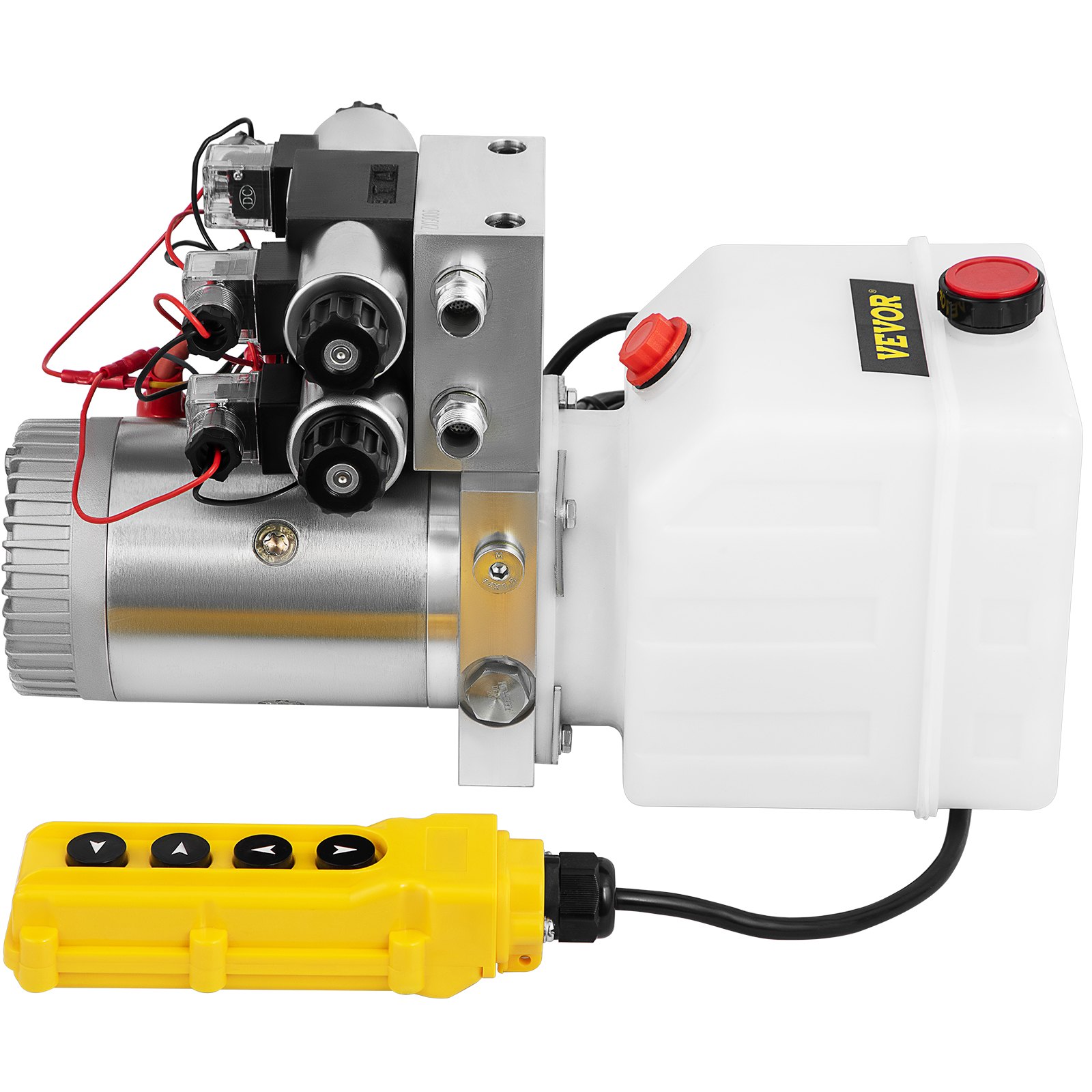 4.5l Double Solenoid Double Acting Hydraulic Pump Car Lift Remote