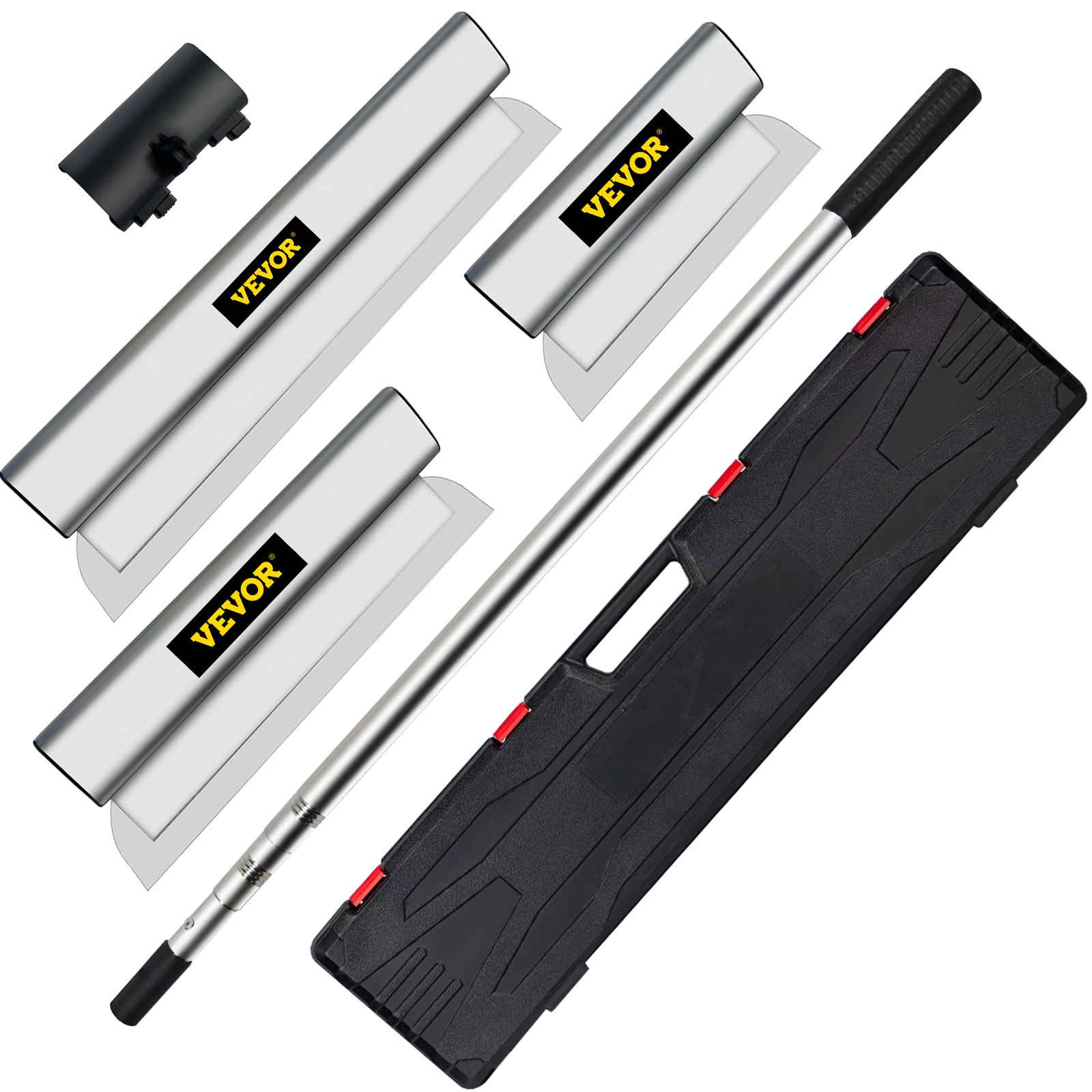 VEVOR Skimming Blade Set,10"+24"+32" Blades + 35"78" Extension Handle