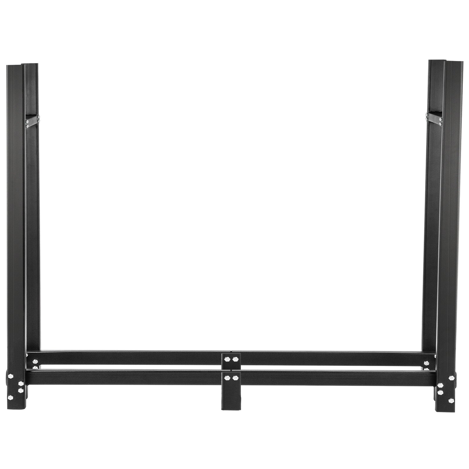 VEVOR VEVOR Firewood Log Rack Firewood Rack Outdoor 8ft Black Wood
