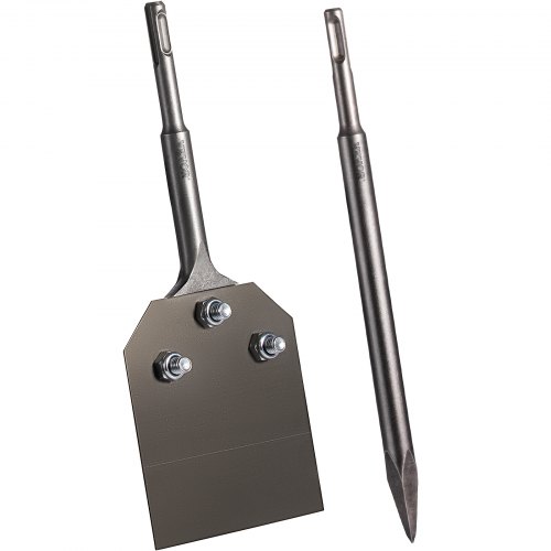 VEVOR Clay Spade, 3.9" x 9.5" SDS Plus Shank, 40Cr Steel Jackhammer Bit