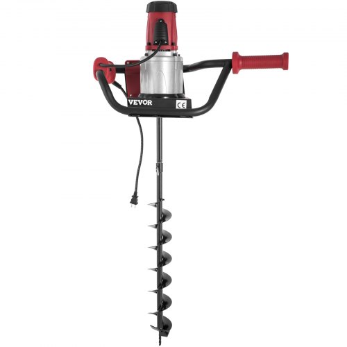 VEVOR Electric Post Hole Digger, 1500 W 1.6 HP Electric Auger Powerhead