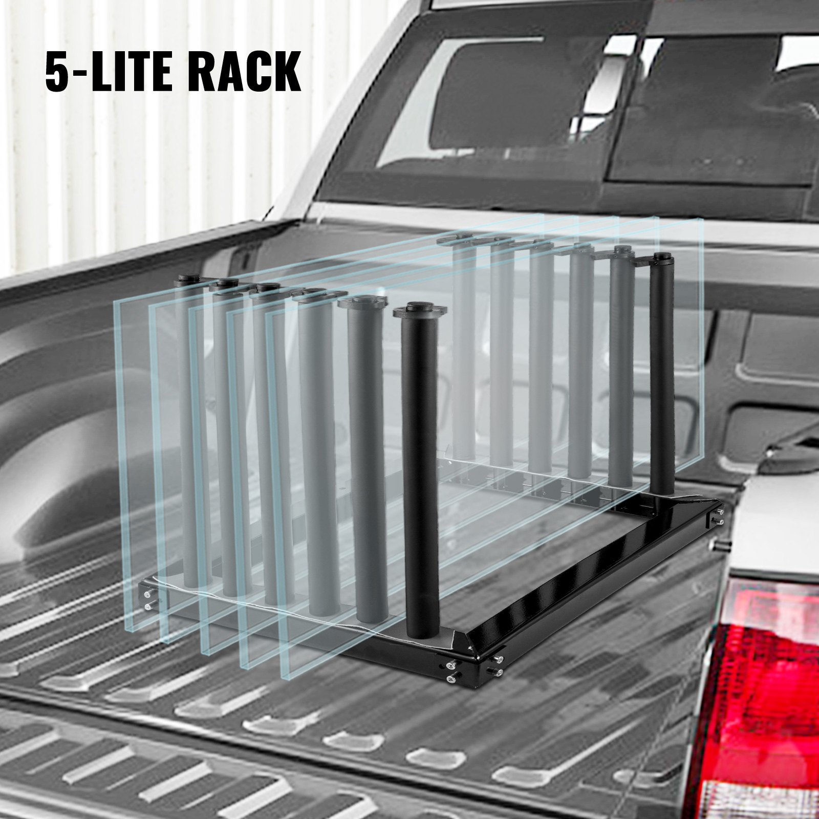 Vevor Windshield Rack, W/ Protection Pvc Pad Auto Glass Cargo Rack, 5 ...