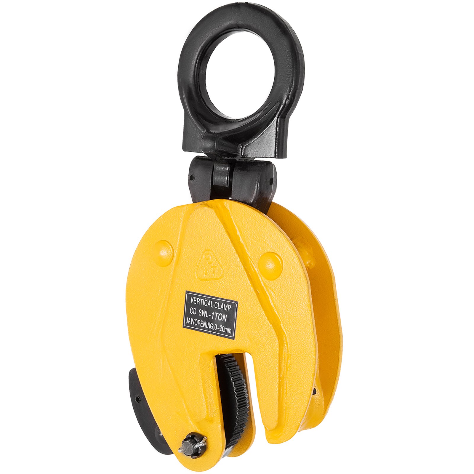 VEVOR 1T Plate Clamp 2204Lbs Plate Lifting Clamp Jaw Opening 0.6 inch ...