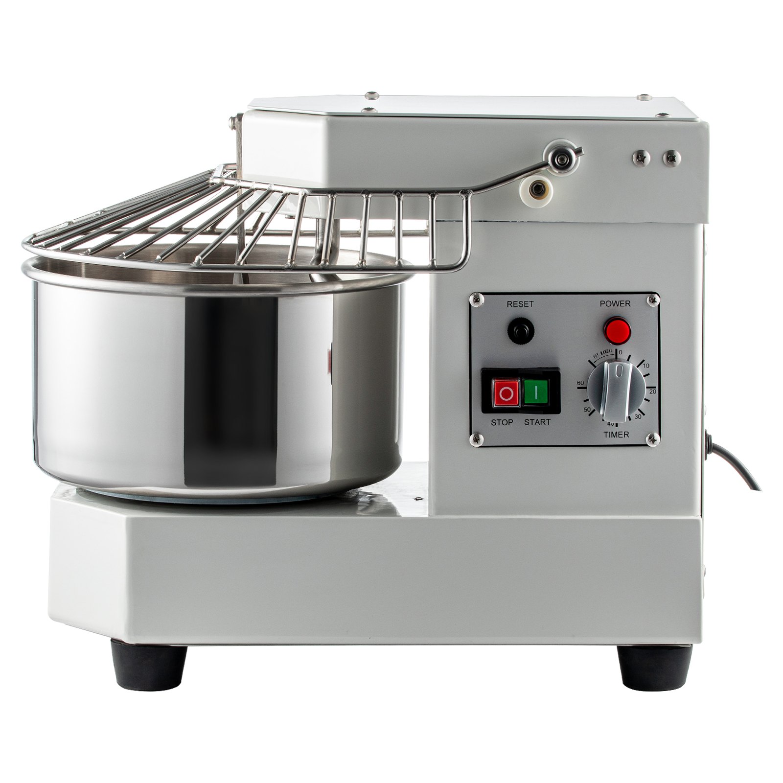 VEVOR VEVOR Commercial Dough Food Mixer Spiral Dough Mixer w/ 8L ...