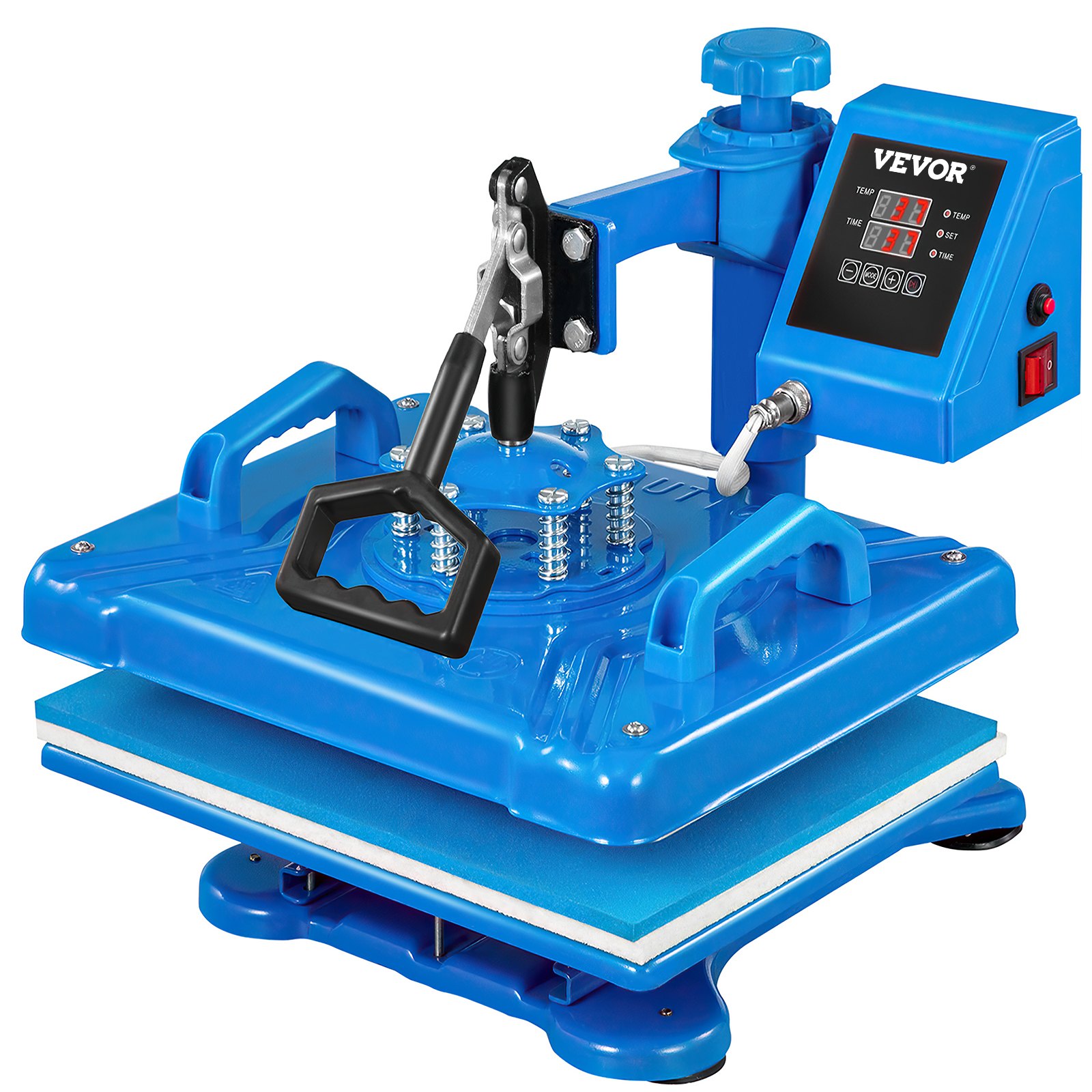 VEVOR Heat Press 12 X 15 Inch 5 in 1 Heat Press 1250 W Heat Press